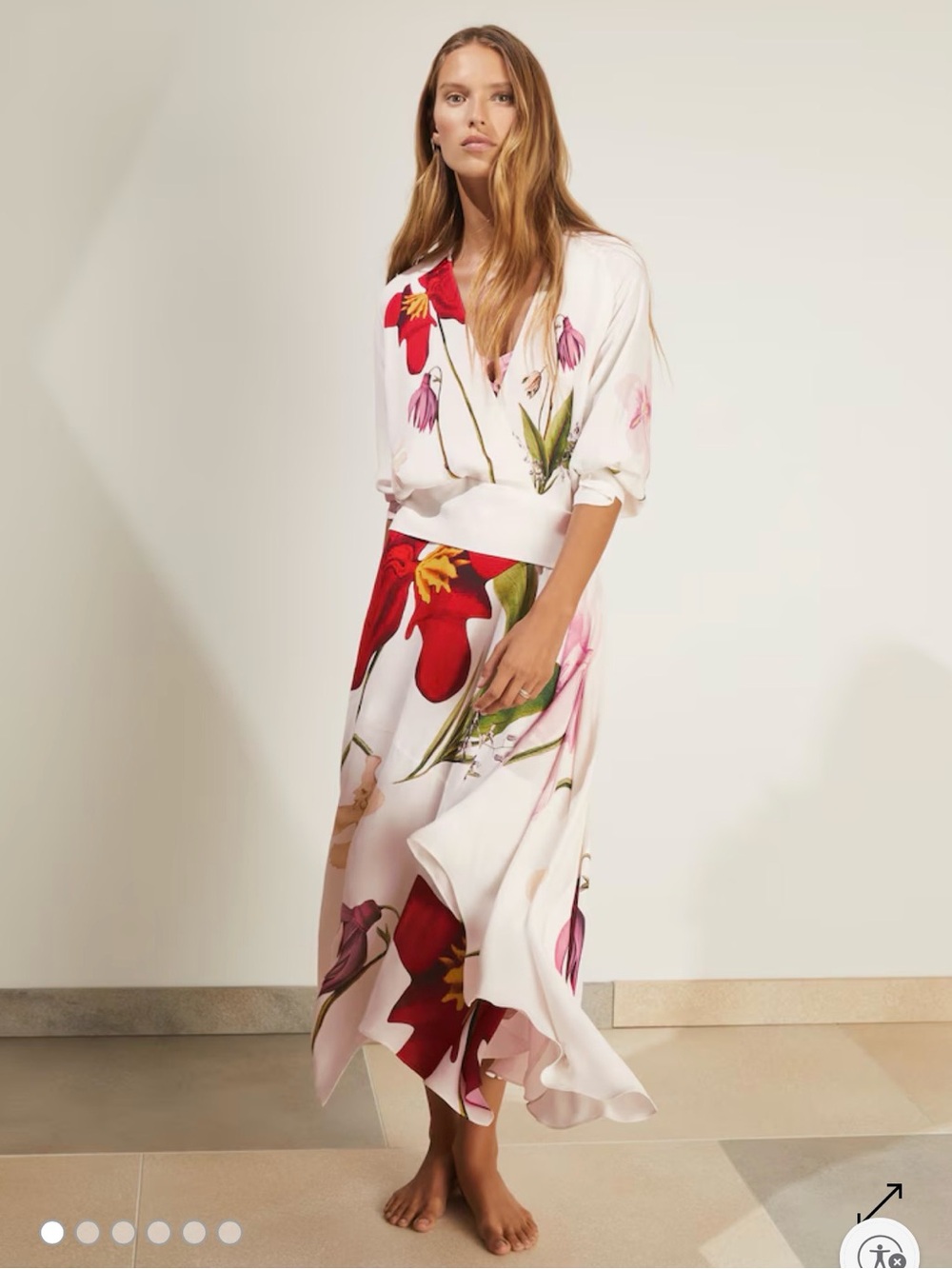 Reiss Nola NYBG midi dress - Picture 2 of 7